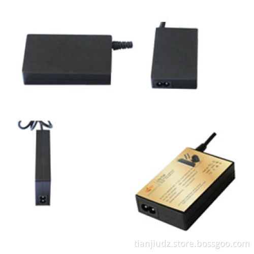 Smallest 90W Multi AC/DC Charger, Sized 87 x 55 x 17mm with CE, RoHS Marks